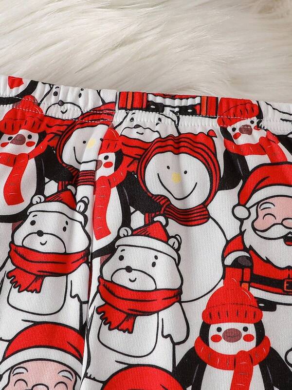 Pijama navideña unisex, 2 piezas