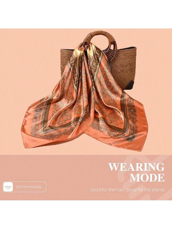 Pañuelo estampado cachemira