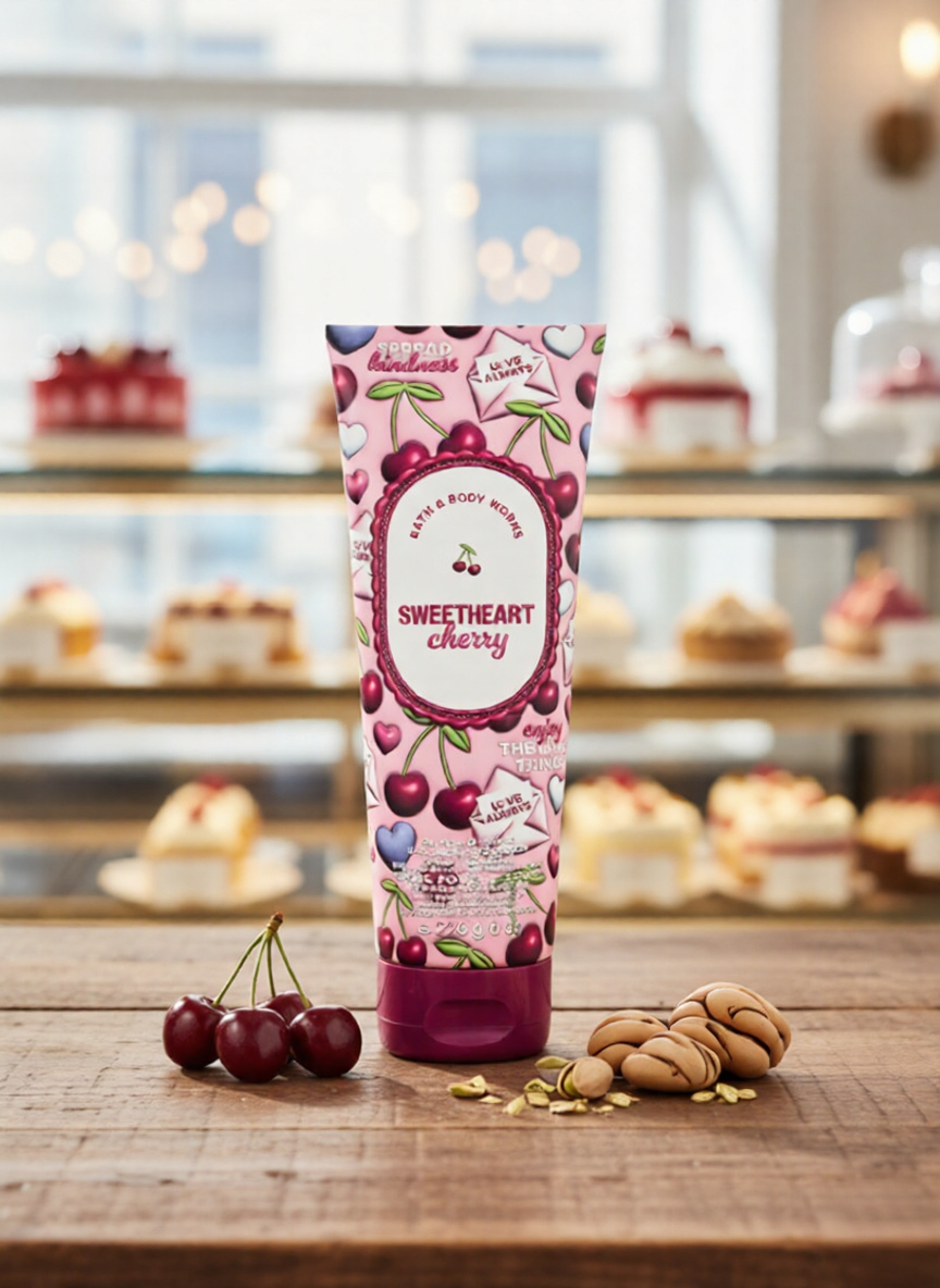 Body Cream BBW Sweetheart Cherry
