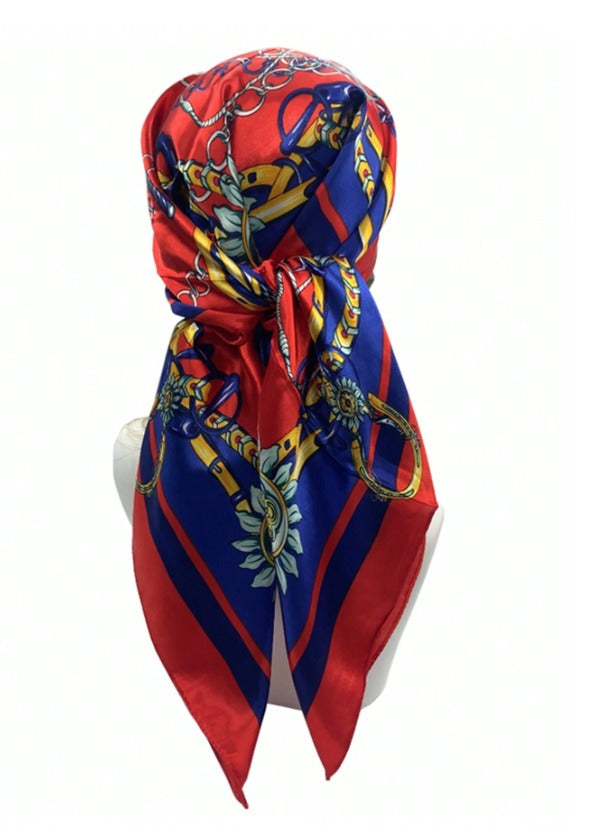 Pañuelo estampado Náutico