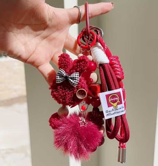 Charm de conejito borgoña