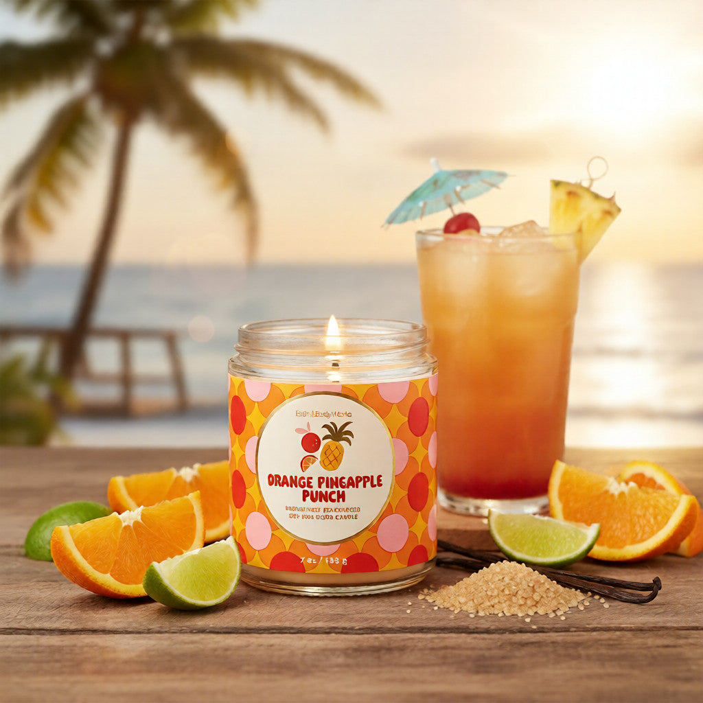 Vela Aromática Orange Pineapple Punch