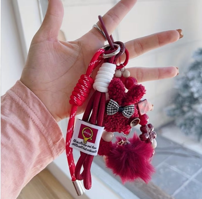 Charm de conejito borgoña