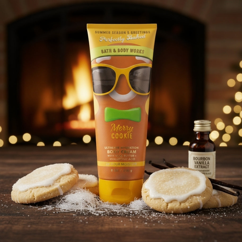 Body Cream BBW Merry Cookie