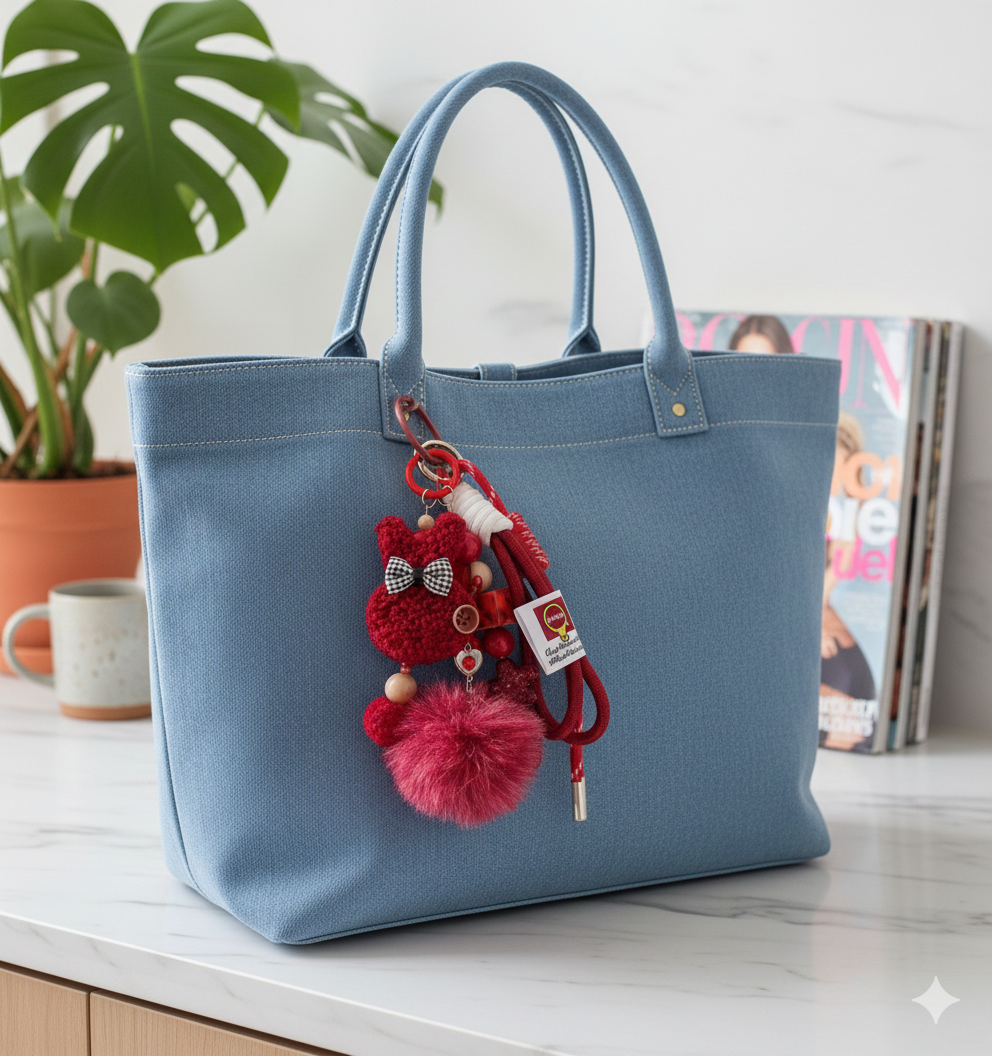 Charm de conejito borgoña