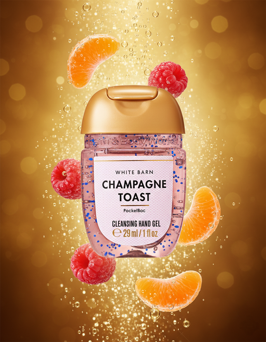 Gel Antibacterial Champagne Toast