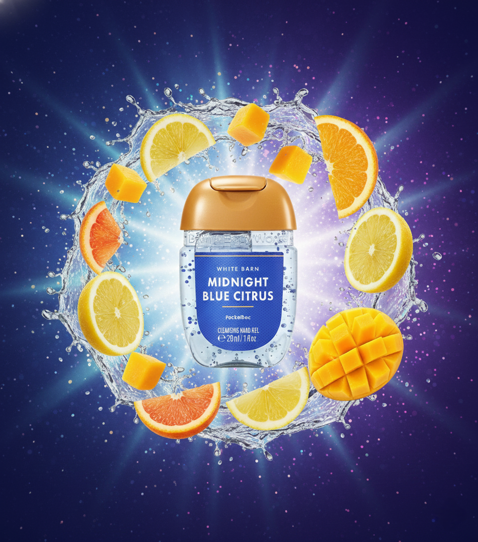 Gel Antibacterial Midnight Blue Citrus