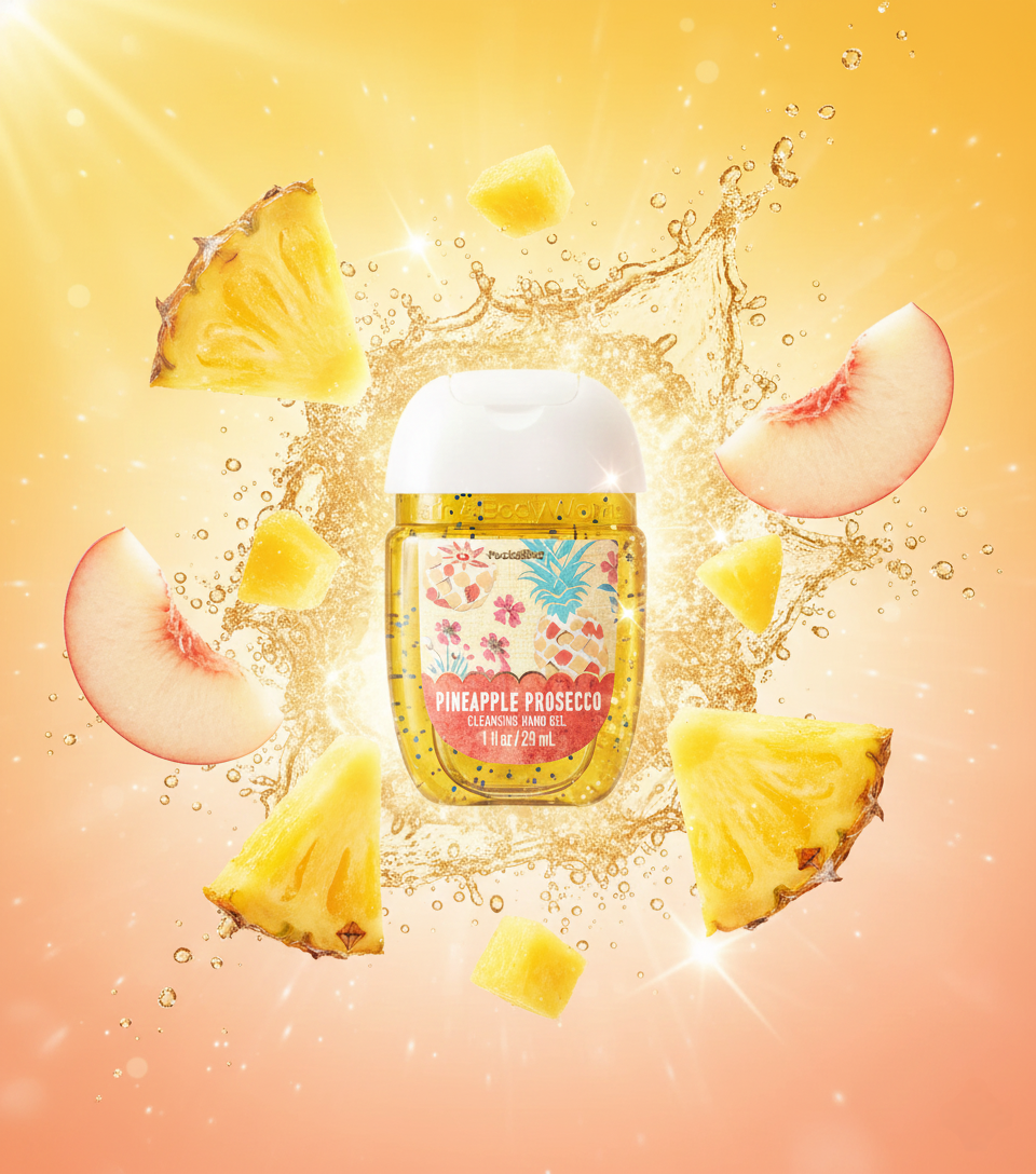 Gel Antibacterial Pineapple Prosecco