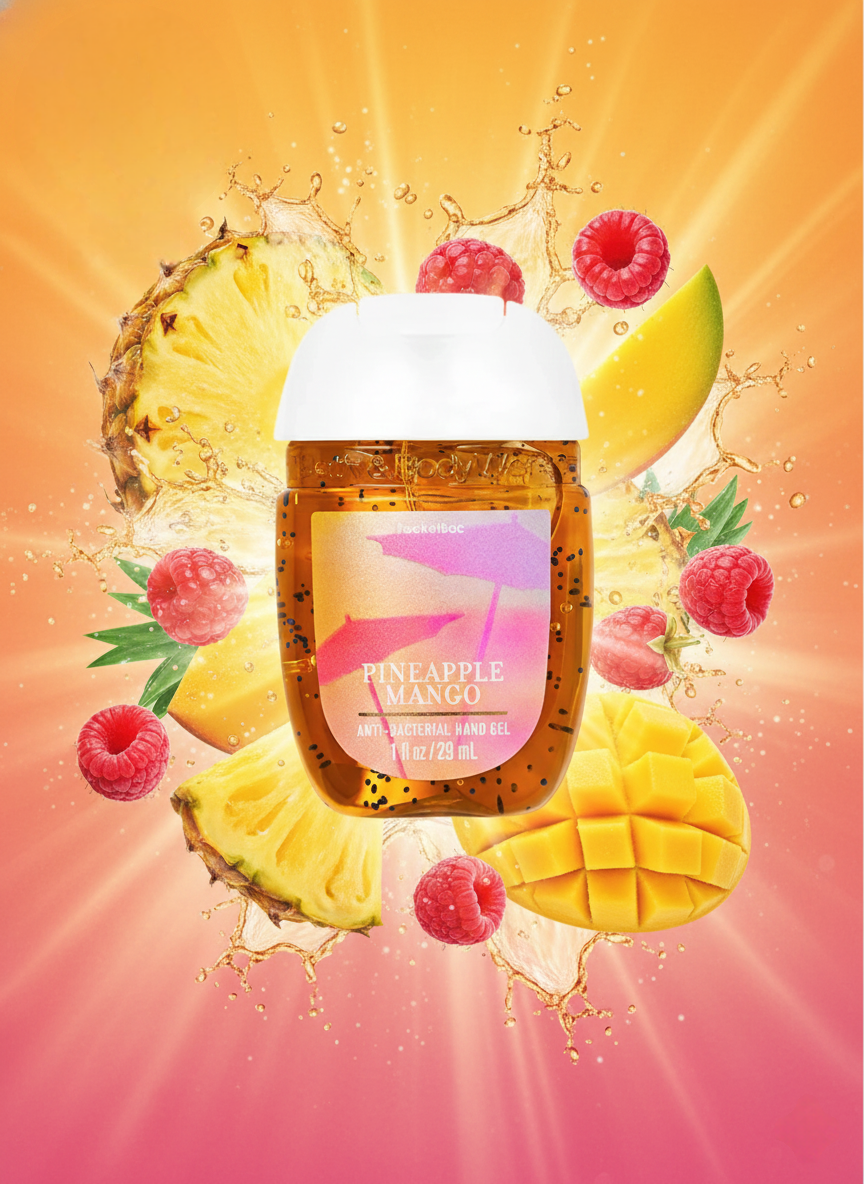 Gel Antibacterial Pineapple Mango