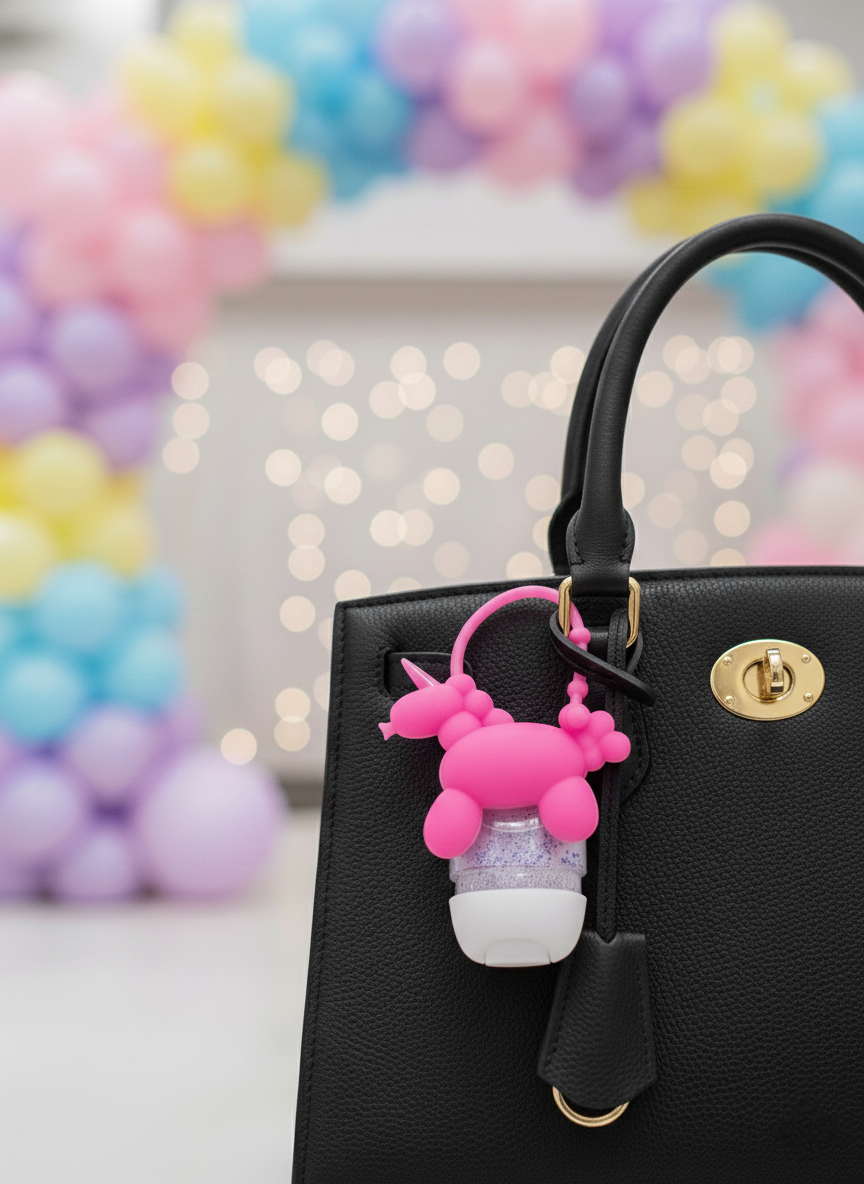 Holder para Antibacterial Unicorn Balloon (sin antibacterial)