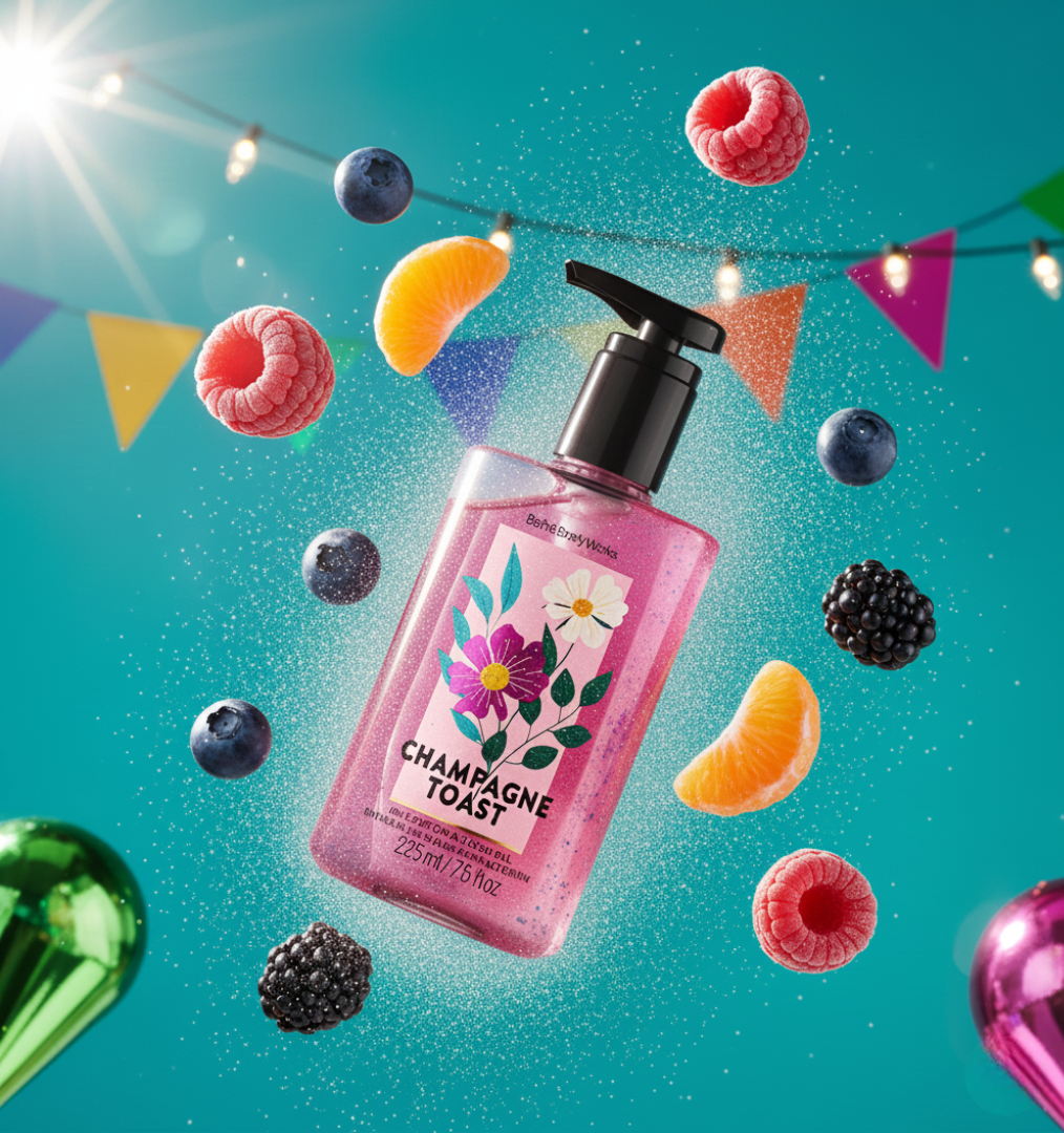 Gel Antibacterial Champagne Toast