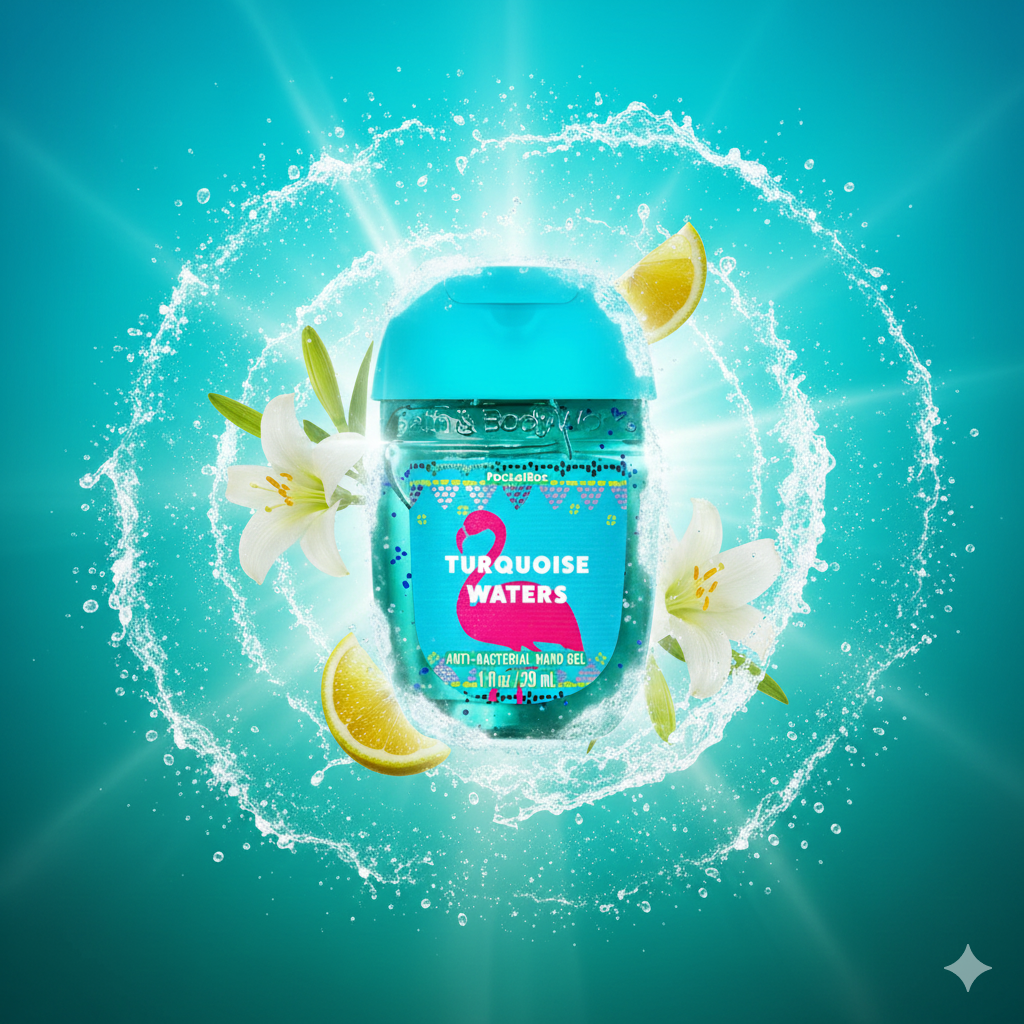 Gel Antibacterial Turquoise Waters