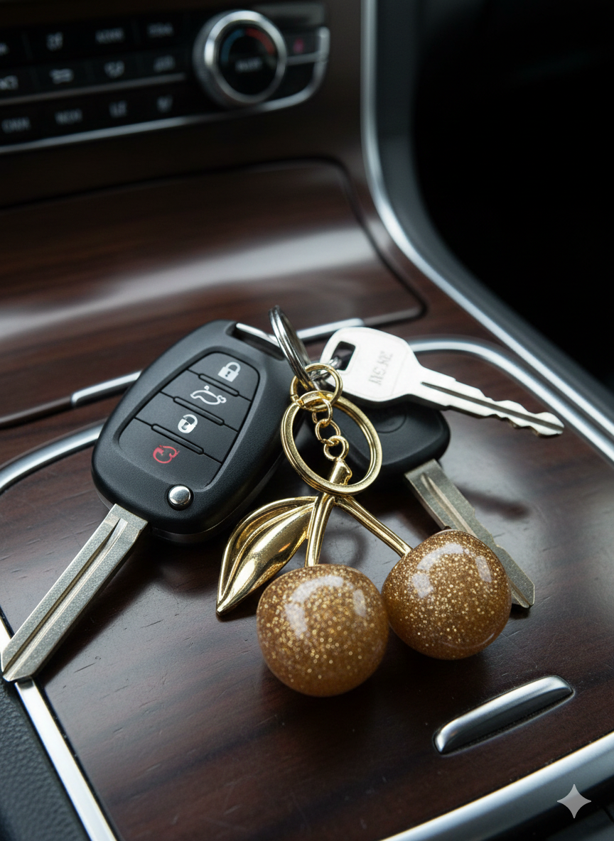 Lalvero de cerezas doradas