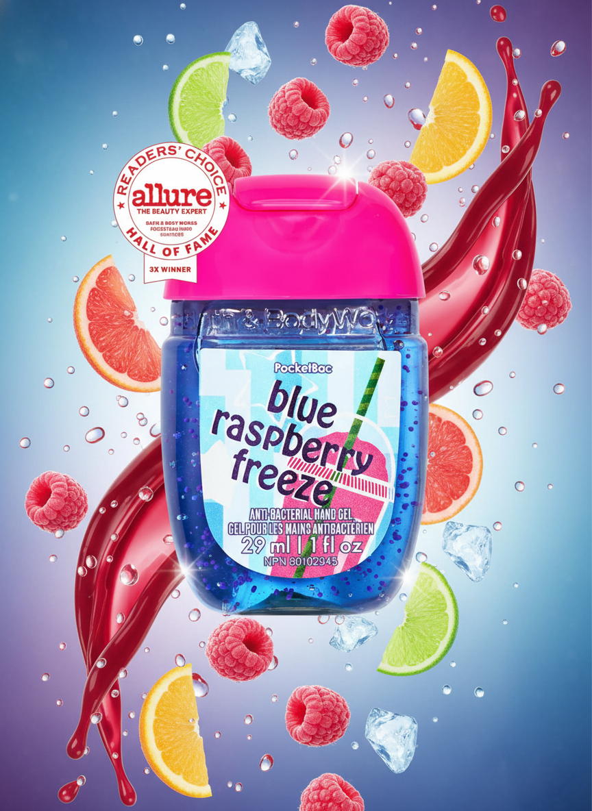 Gel Antibacterial Blue Raspberry Freeze
