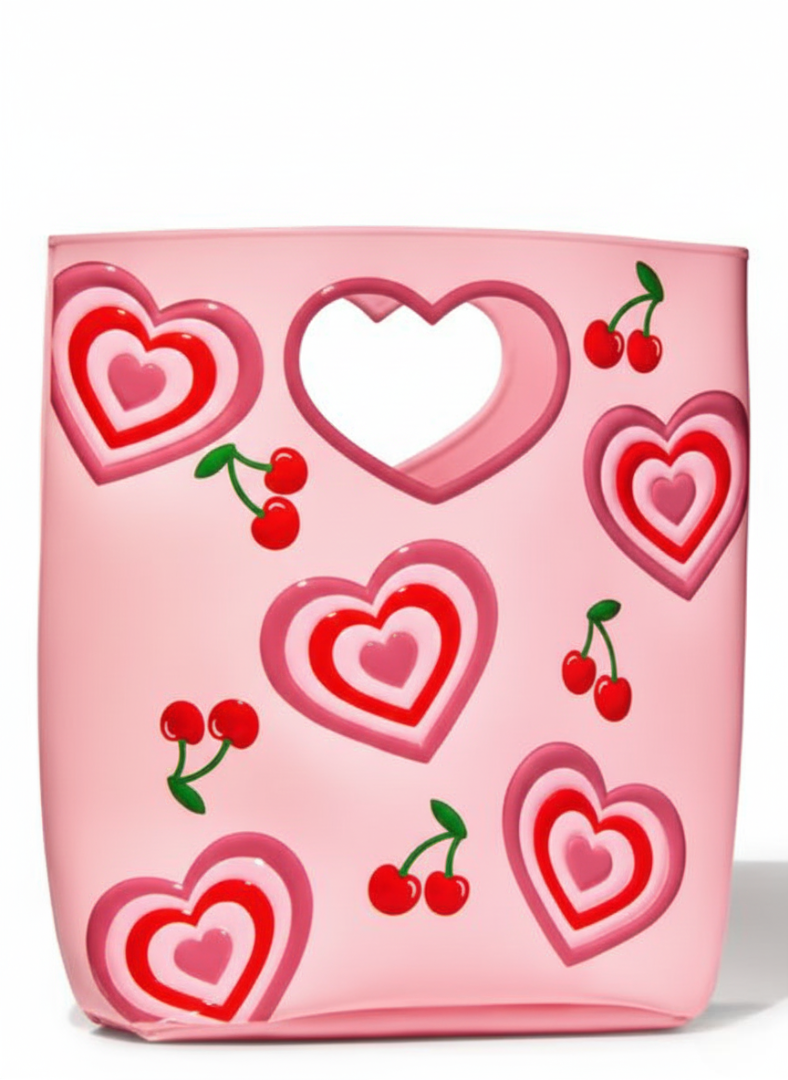 Bolsa de Cerezas y Corazones Bath and Body Work