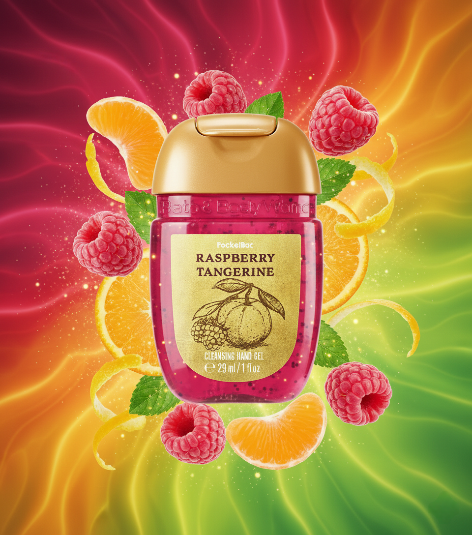 Gel Antibacterial Raspberry Tangerine