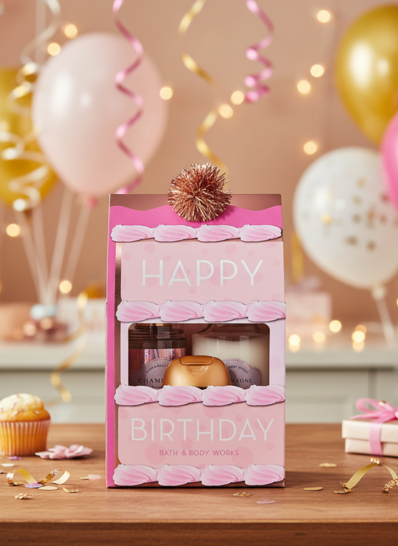 Mini Set de Regalo Champagne Toast de Bath and Body Work