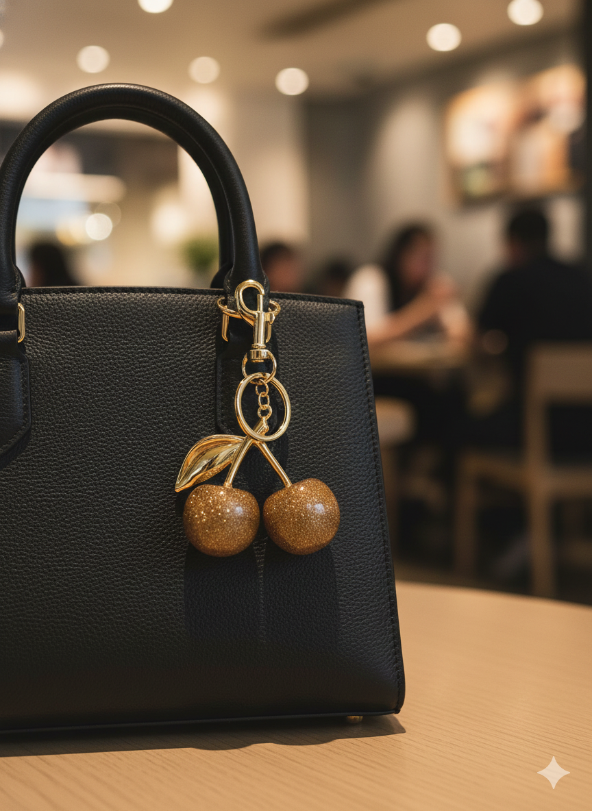 Lalvero de cerezas doradas