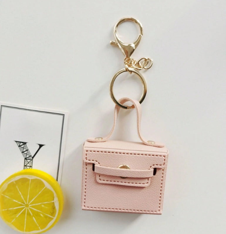 Charm mini cartera rosa