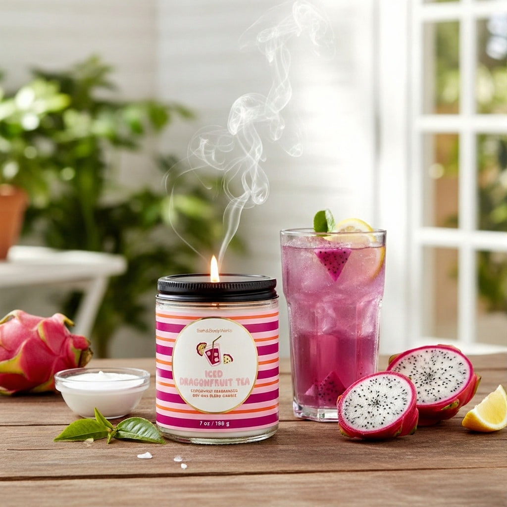 Vela Aromática Iced Dragonfruit Tea