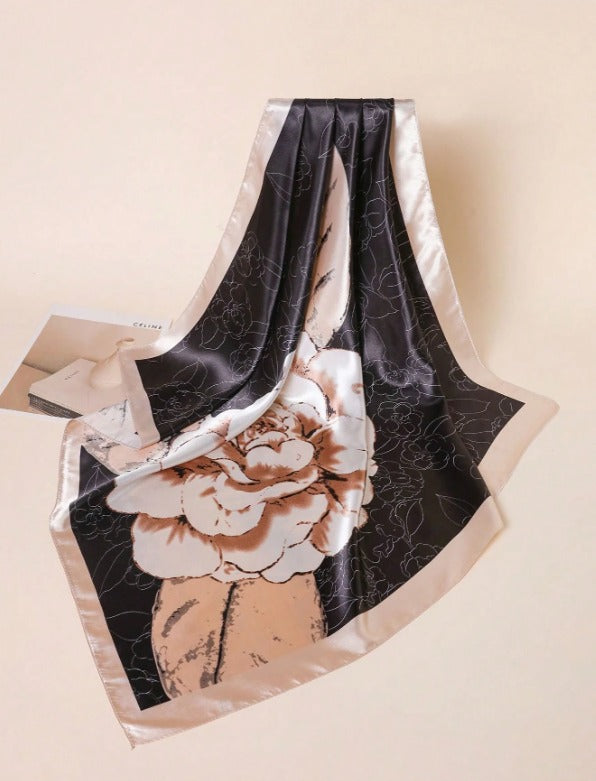 Pañuelo estampado Floral