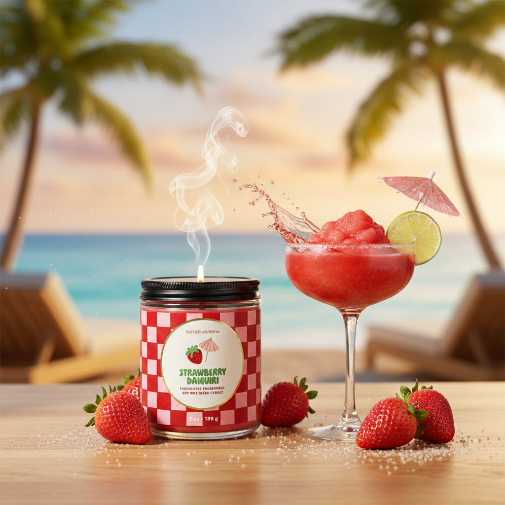 Vela Aromática Strawberry Daiquiri